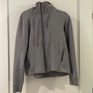 Gray Lululemon Zip Up - Perfect Condition